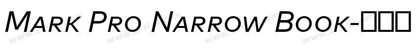 Mark Pro Narrow Book字体转换 Mark Pro Narrow Book字体转换